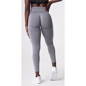 NVGTN Gray Curve Seamless Contour Leggings Size Small